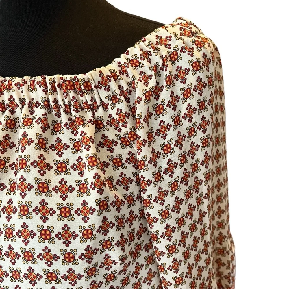 Carolina Belle Montreal retro off shoulder shift dress bell sleeve 2 sma… - Picture 12 of 15